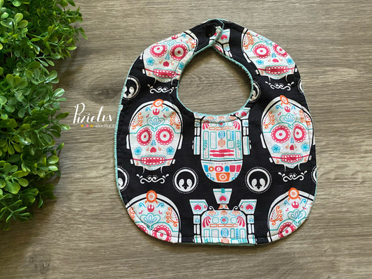 Double-Sided Space Battle Droids Inspired Bib, Baby Accessories, Cloth Bib- READY TO SHIP